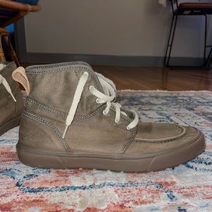 Men’s Sperry Canvas Hightop/Boots Army Green